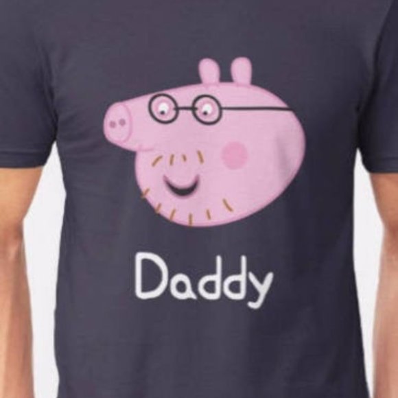 Daddy Pig Shirt Peppa Pig Shirt Daddy Shirt - Picture 1 of 1